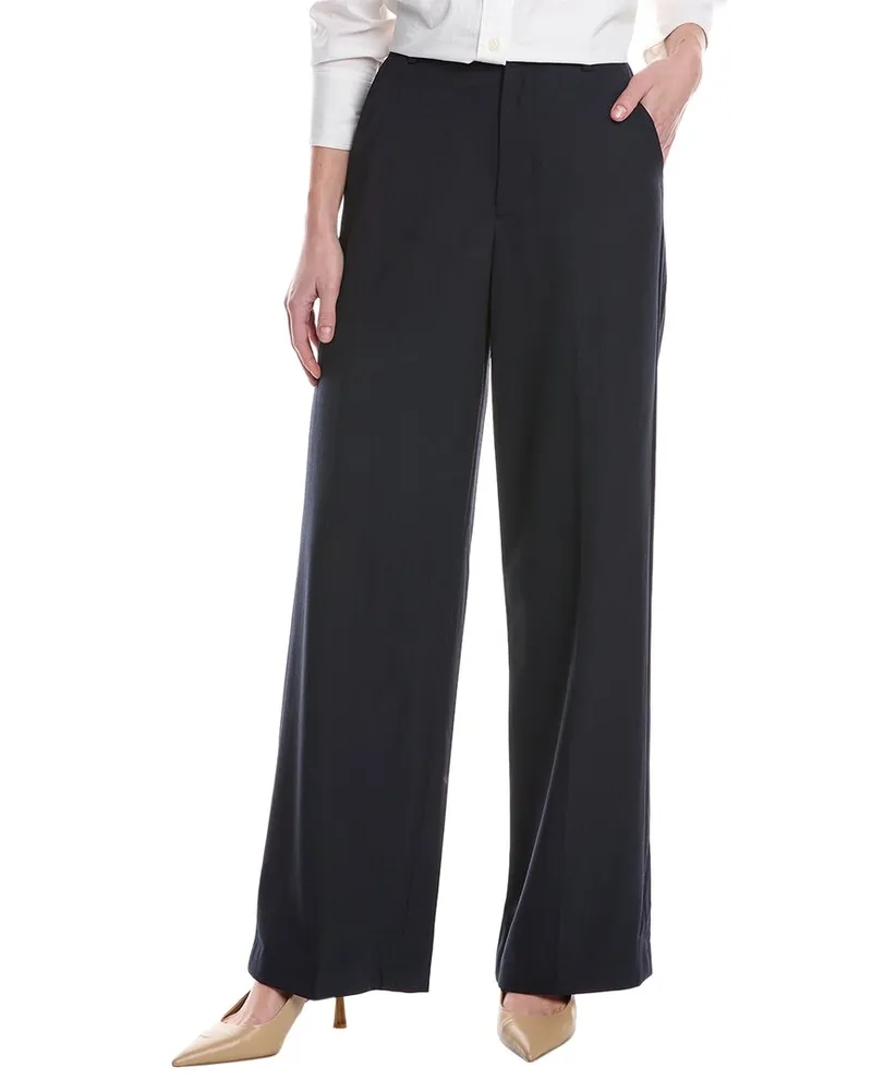 Rag & Bone Andi Dark Navy Wool Trouser Jean Navy