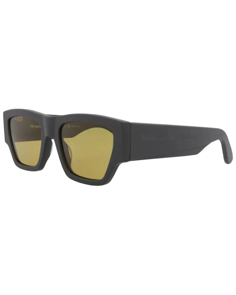 Alexander McQueen Men's AM0393S 55mm Sunglasses Grey