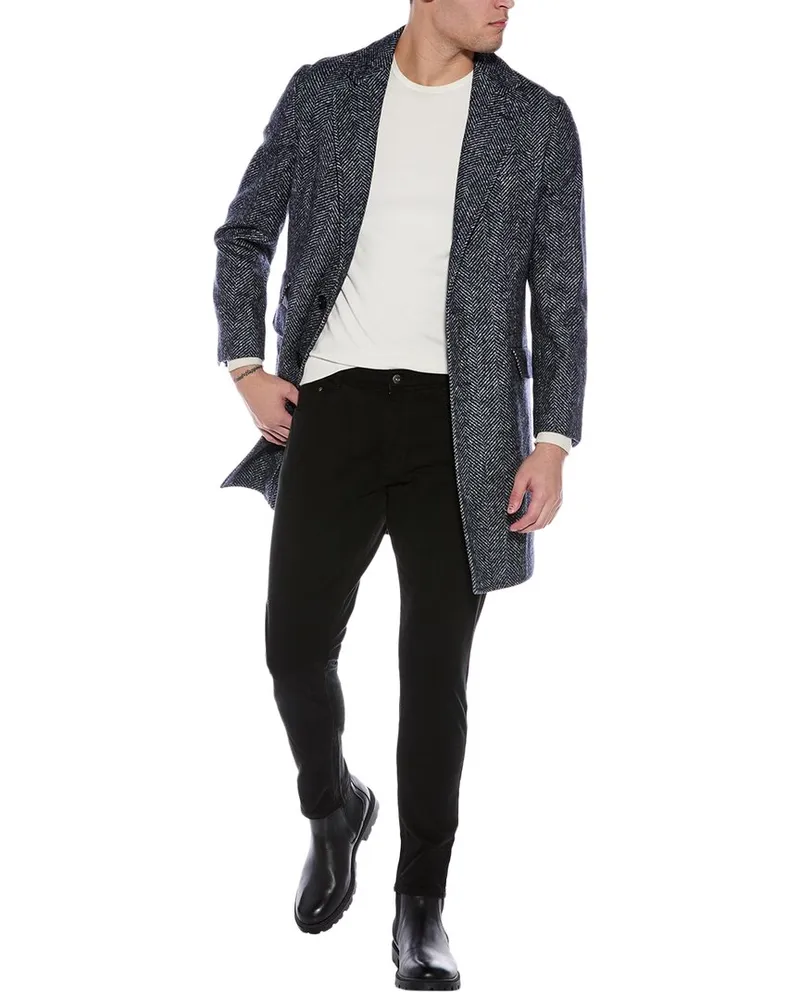 Brunello Cucinelli Alpaca & Wool-Blend Coat Nocolor