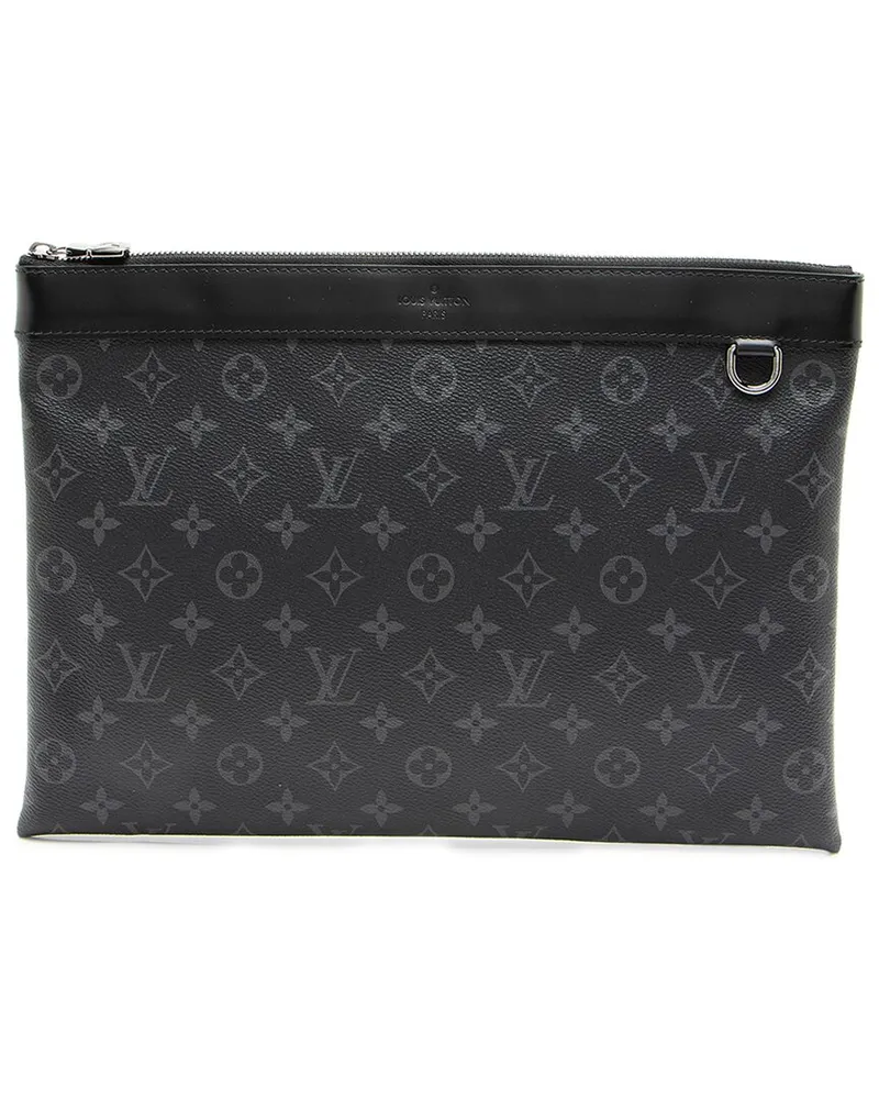 Louis Vuitton Black, Grey Coated Canvas & Leather Discovery GM Pochette  (Authentic Pre-Loved Nocolor
