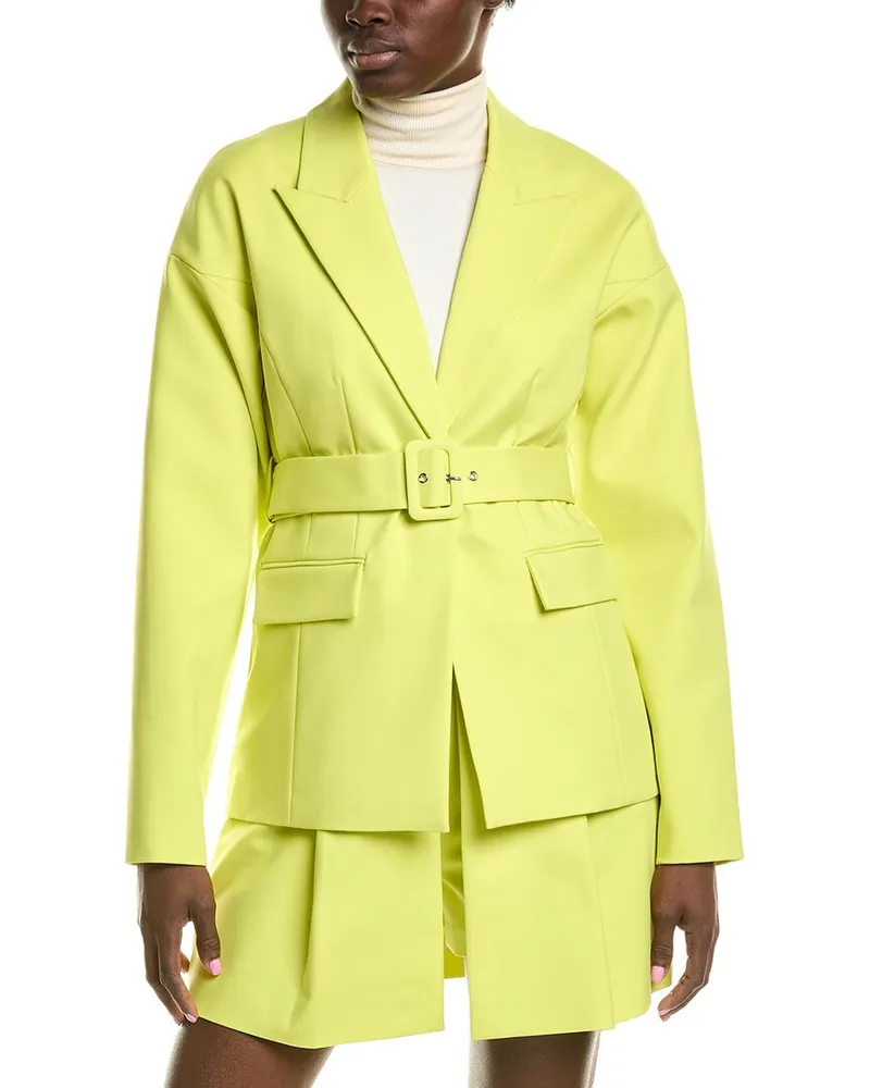 BCBGMAXAZRIA Belted Jacket Nocolor
