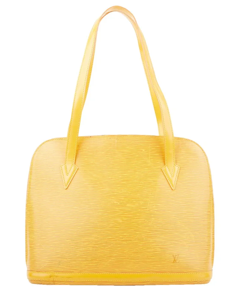 Louis Vuitton Yellow Epi Leather Lussac (Authentic Pre-Loved Nocolor