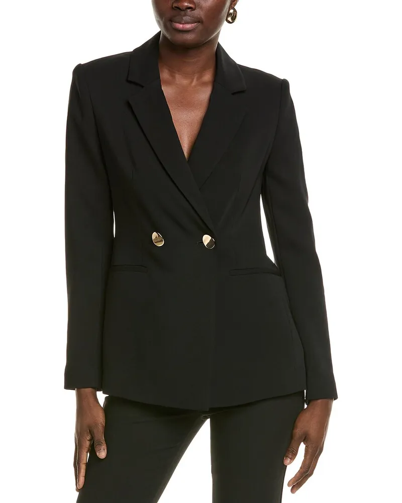 Elie Tahari The Melanie Blazer Black