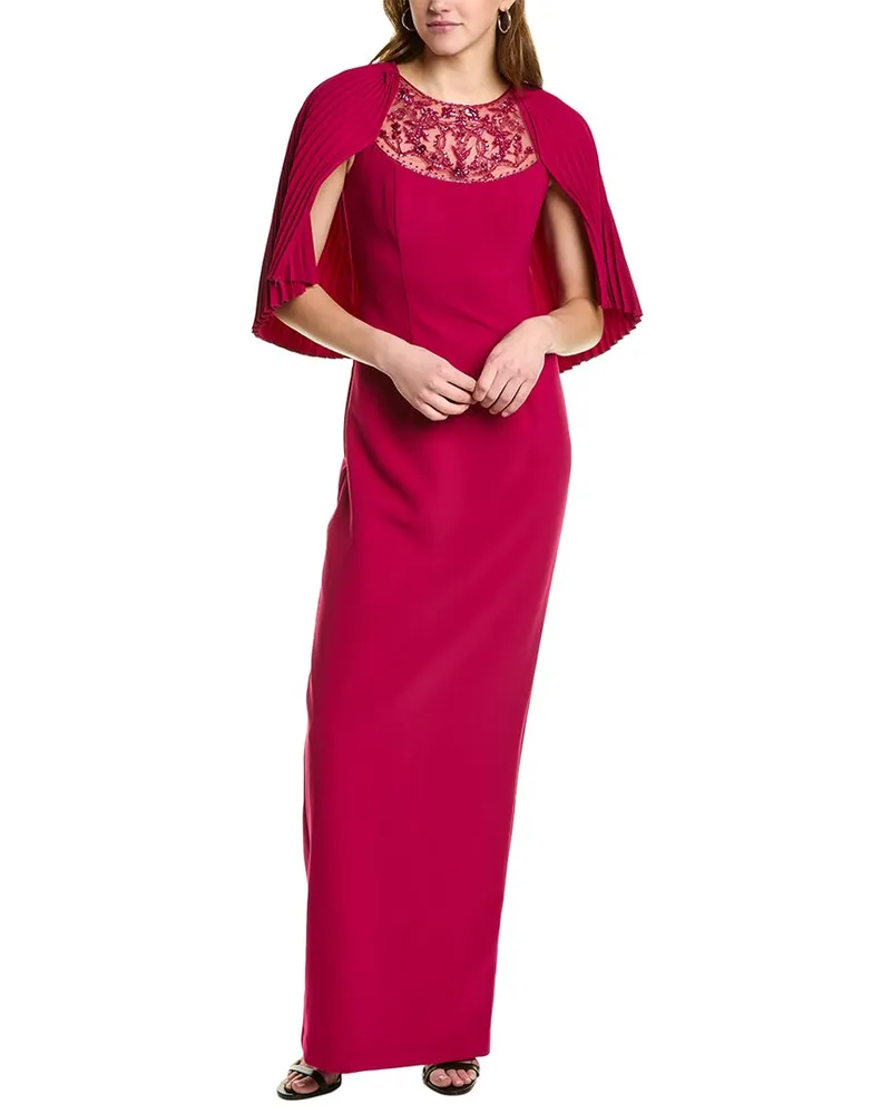 THEIA Esme Gown Red