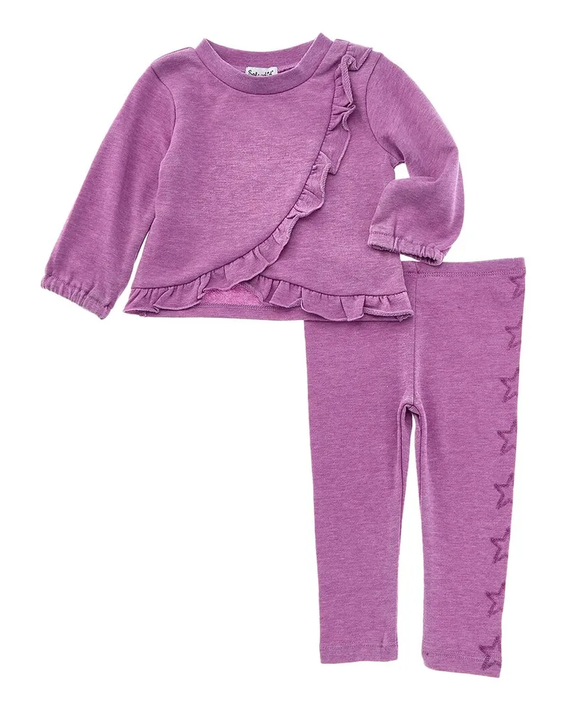 Splendid 2pc Sweatshirt & Legging Set Purple