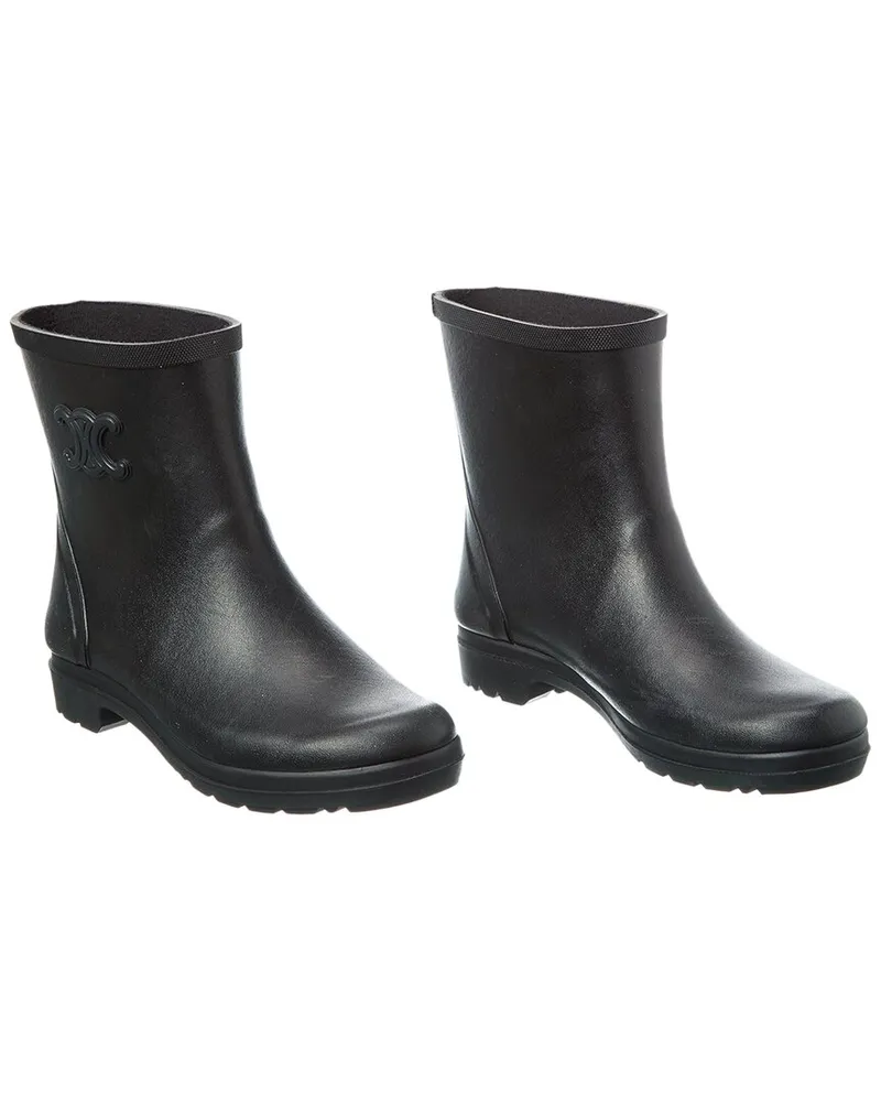 Celine Mid Rubber Rain Boot (Authentic Pre-Loved Nocolor