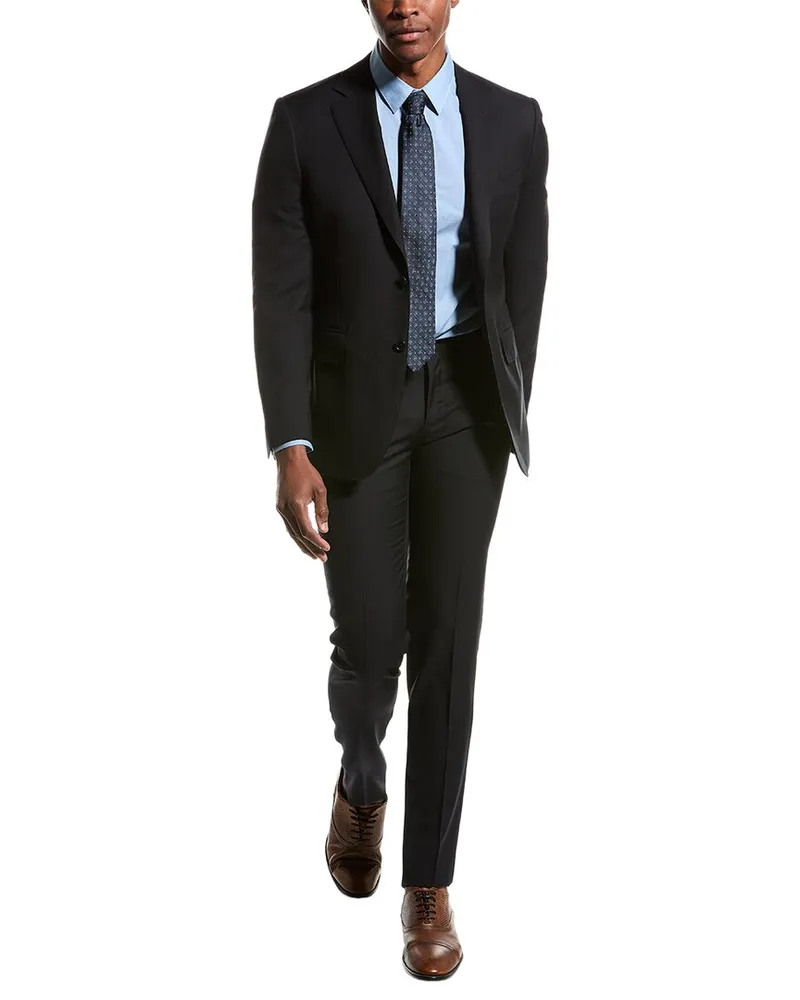 Canali 2pc Wool Suit Blue