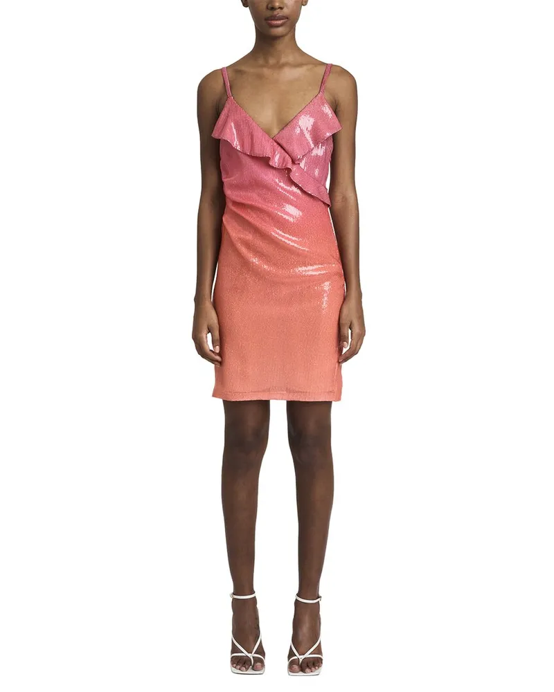 Derek Lam Gigi Ruffled Cami Dress Nocolor