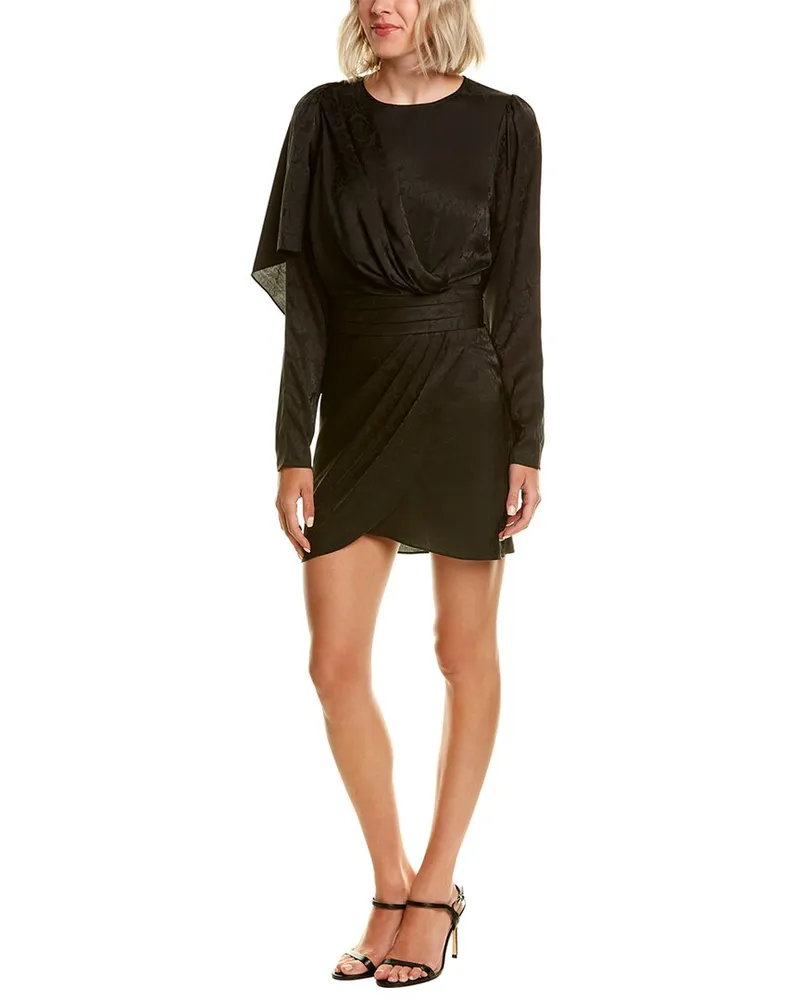Ronny Kobo Shanaya Cocktail Dress Black