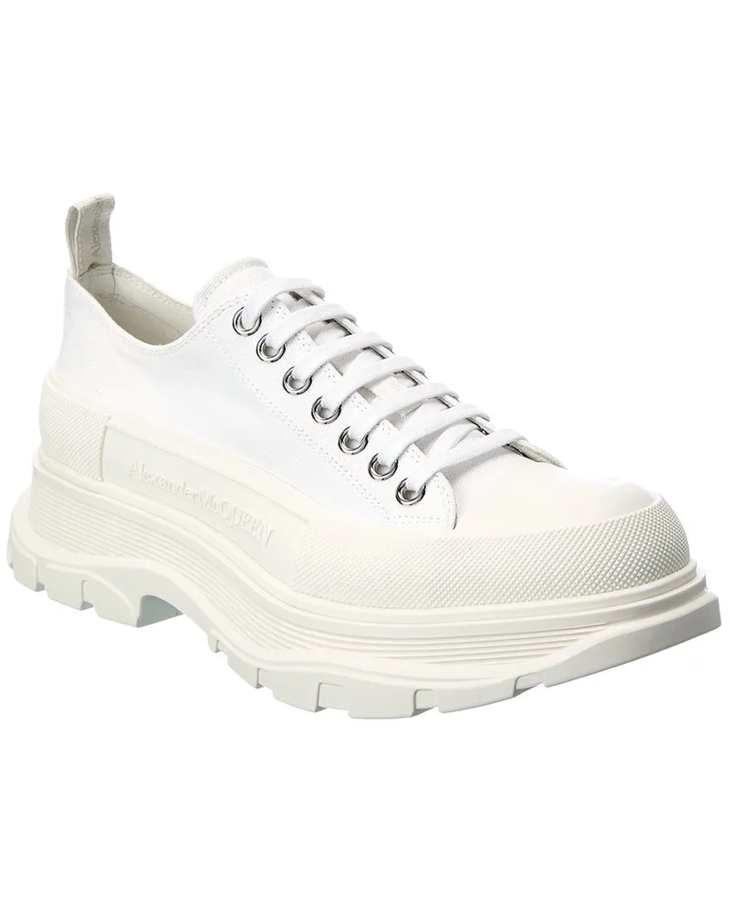 Alexander McQueen Tread Slick Canvas Sneaker Nocolor