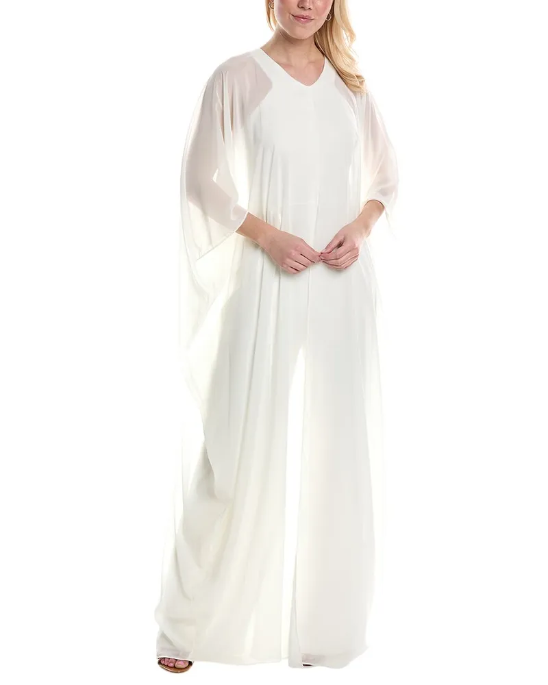 Halston Nyla Jumpsuit White