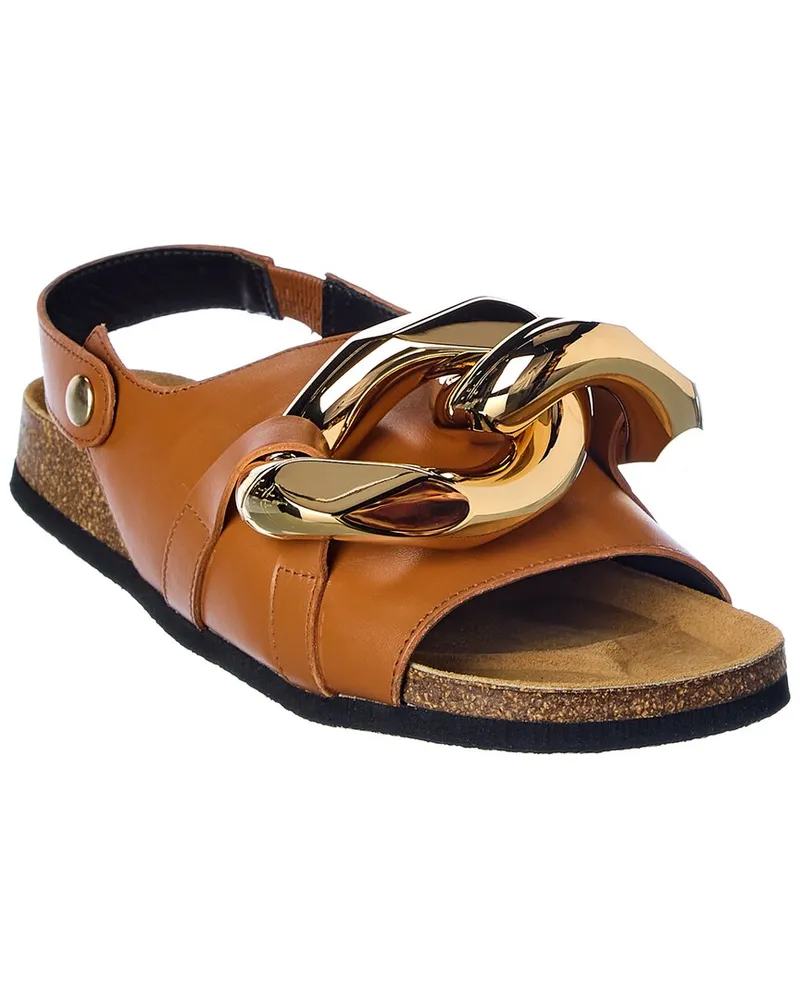 J.W.Anderson Chain Leather Sandal Nocolor