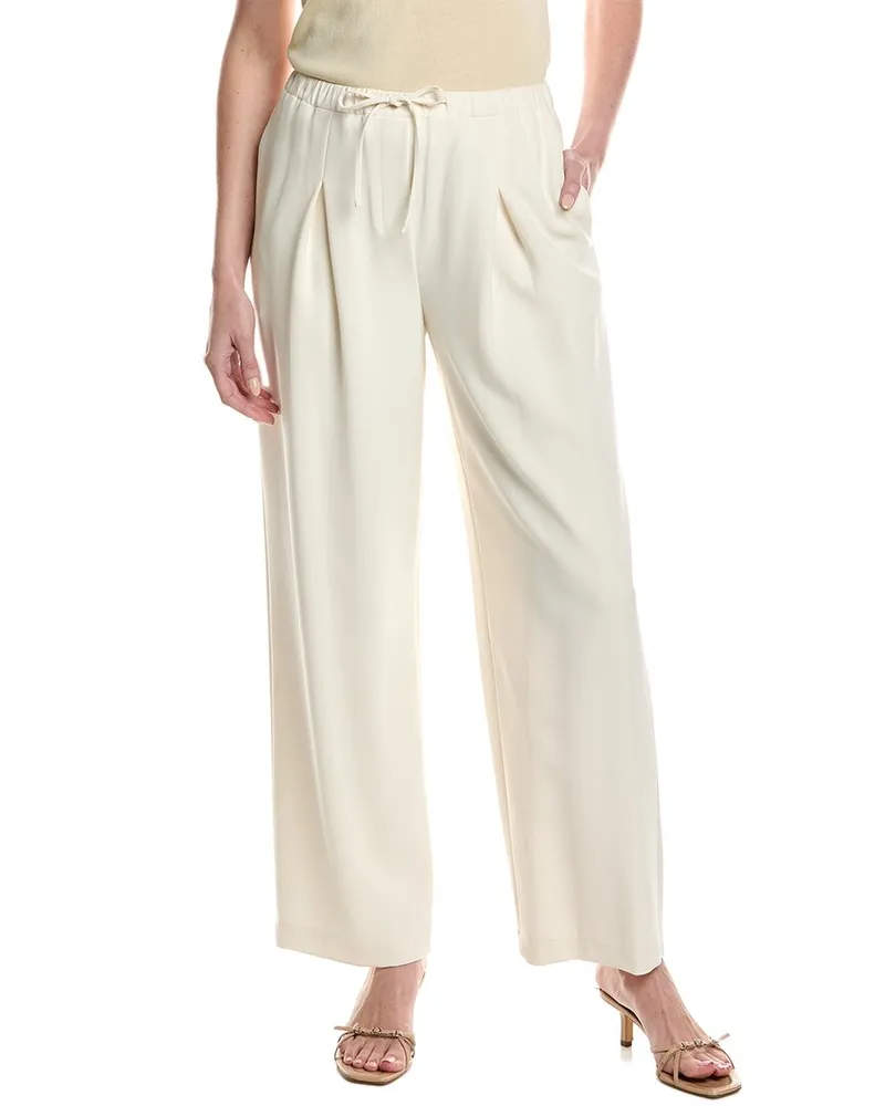 Theory Casual Relaxed Pleat Pant Nocolor