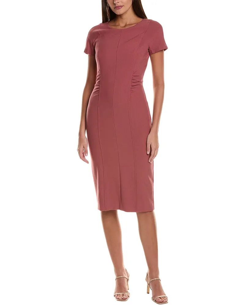 HUGO BOSS Dakela Sheath Dress Red