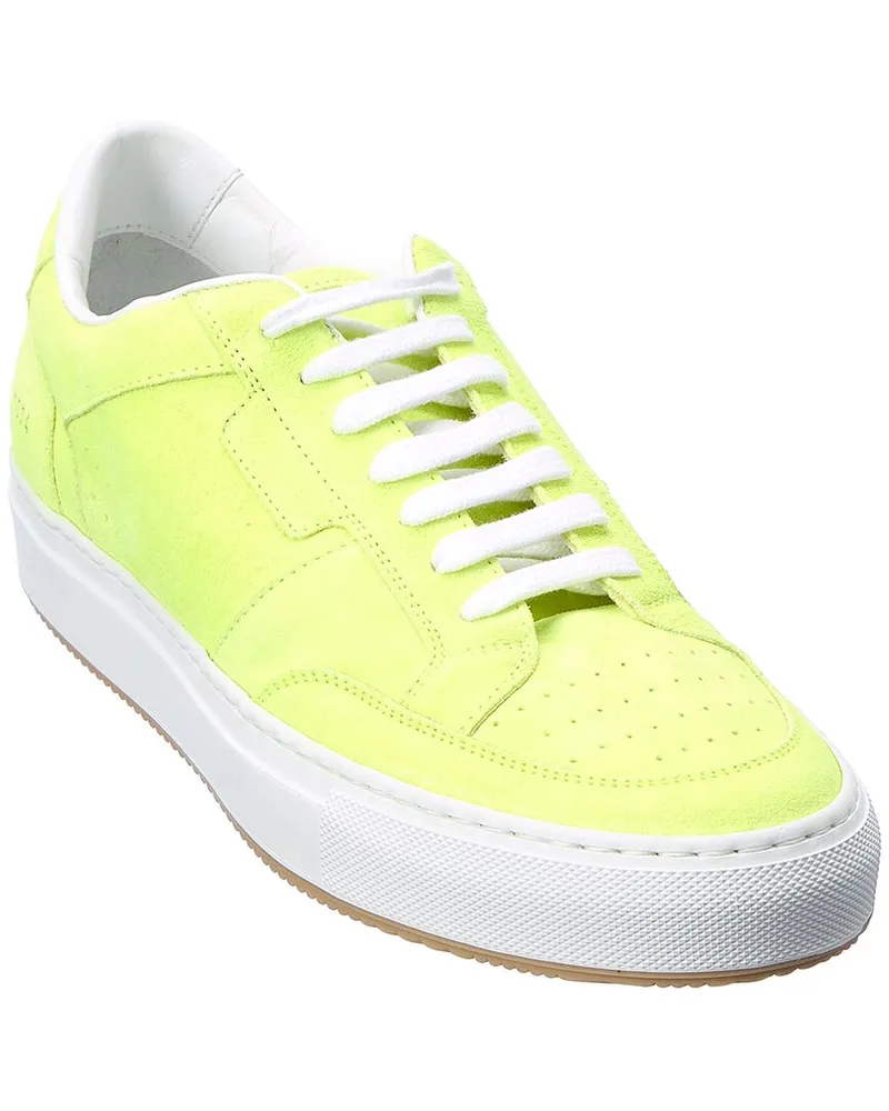 Common Projects Suede Sneaker Green