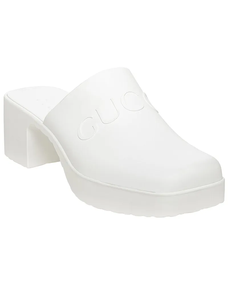 Gucci Slip-On Rubber Sandal Nocolor