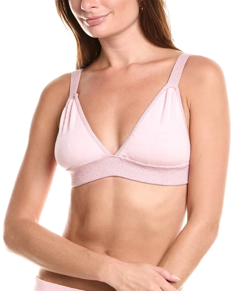 Morgan Lane Anya Cashmere-Blend Bra Nocolor