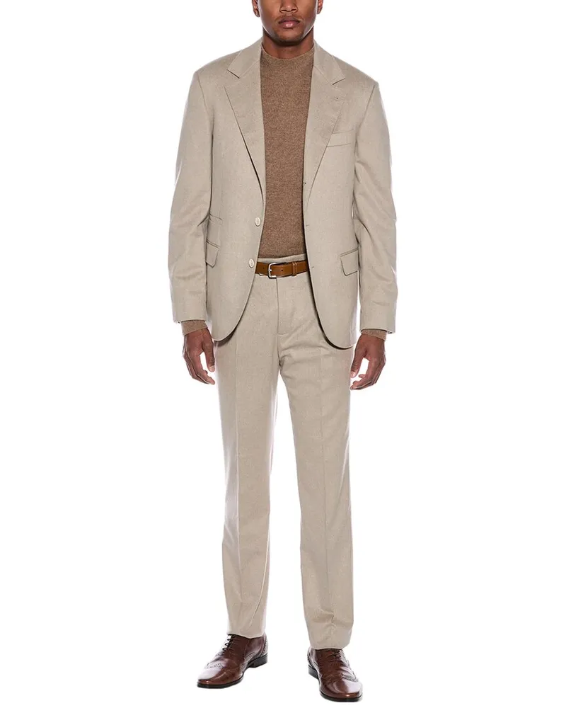 Brunello Cucinelli 2pc Wool Suit Nocolor