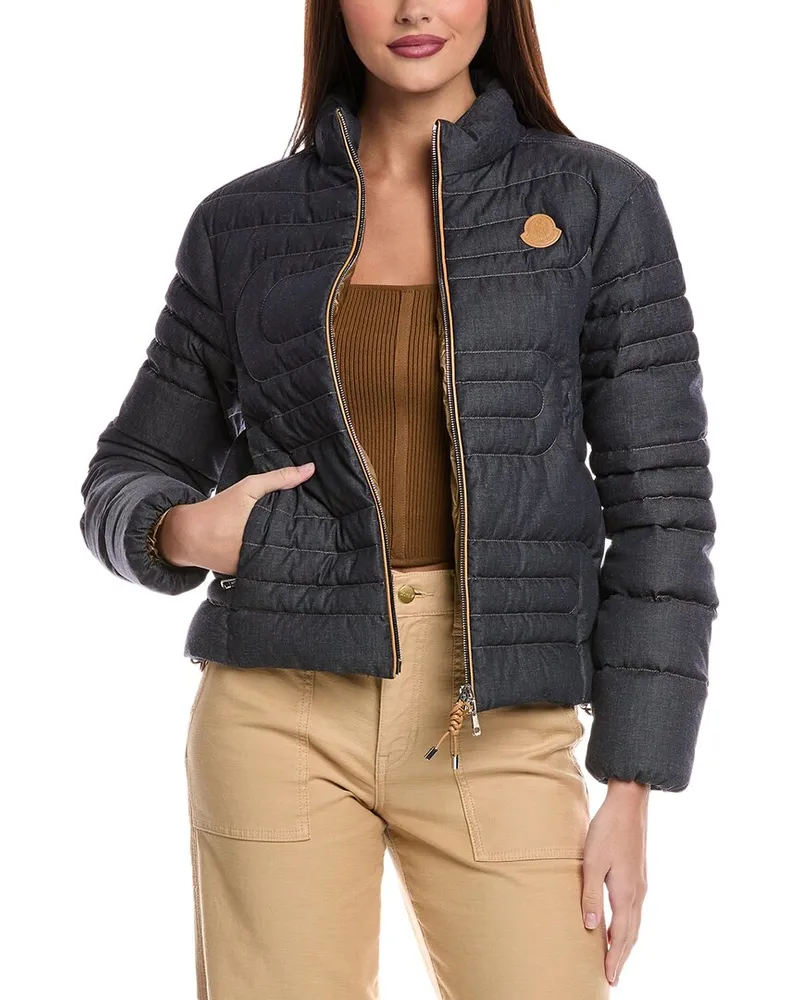 Moncler Down Jacket Blue