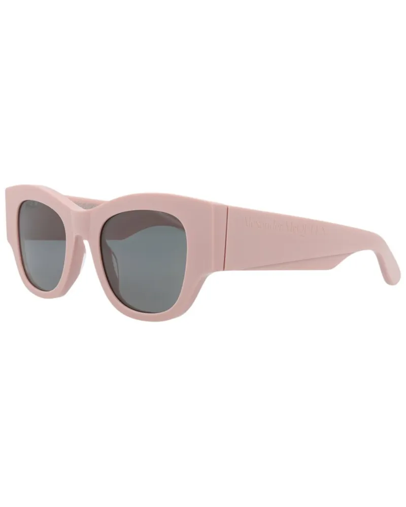 Alexander McQueen Women's AM0420S 50mm Sunglasses Pink