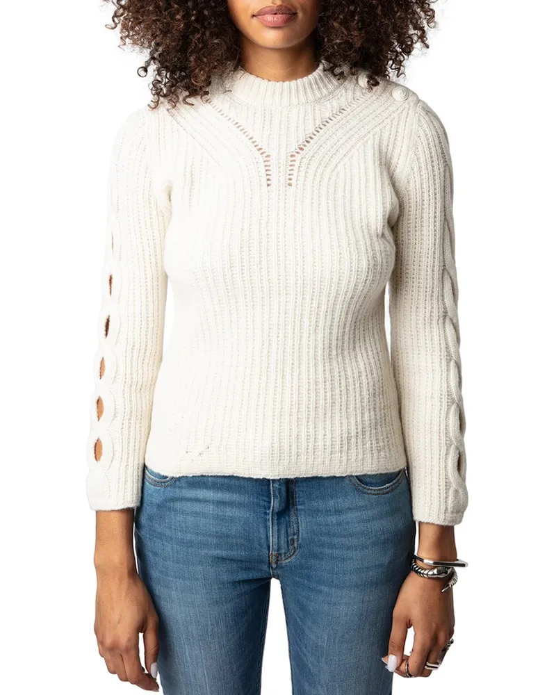 Zadig & Voltaire Merino Wool Sweater Nocolor
