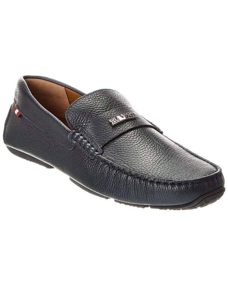 Bally Palsy Leather Loafer Blue