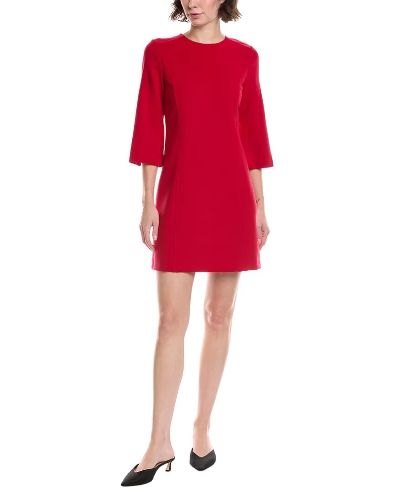 Alice + Olivia Gem Shift Dress Red