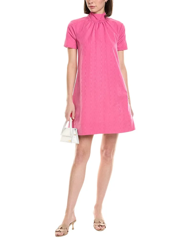 STAUD Uana Mini Dress Pink