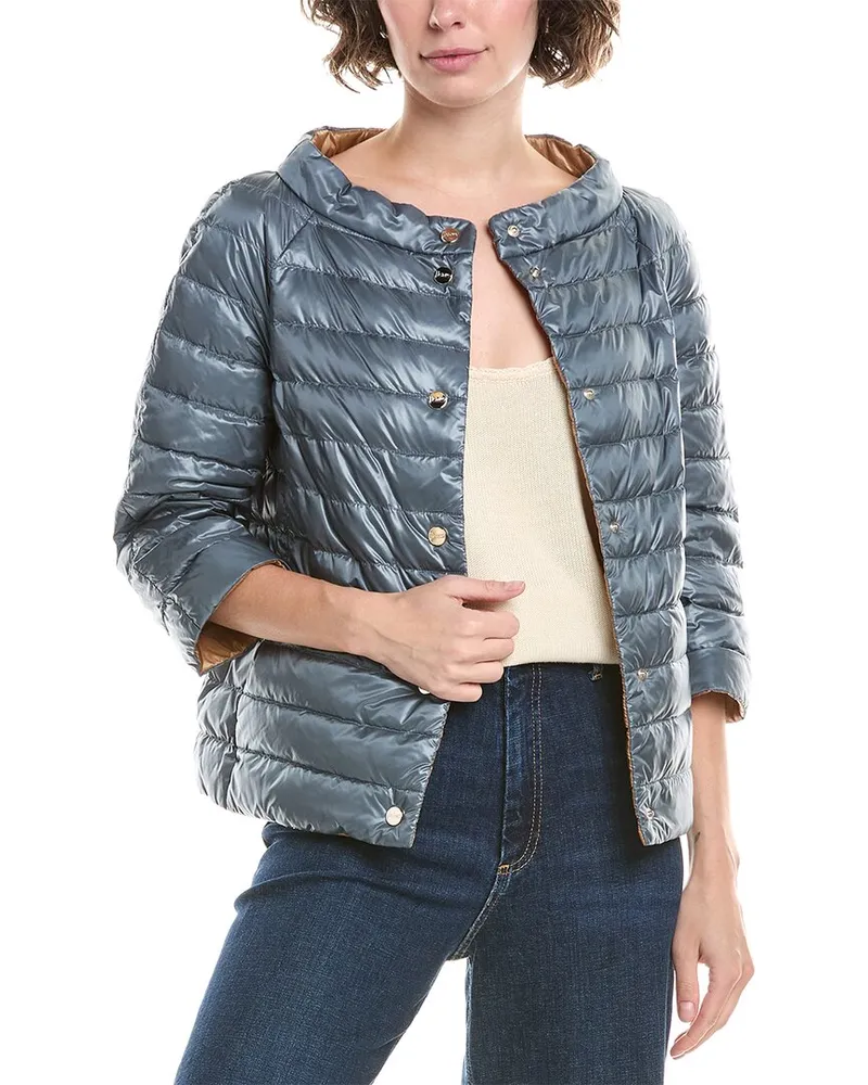 Herno Ultralight Reversible Jacket Blue