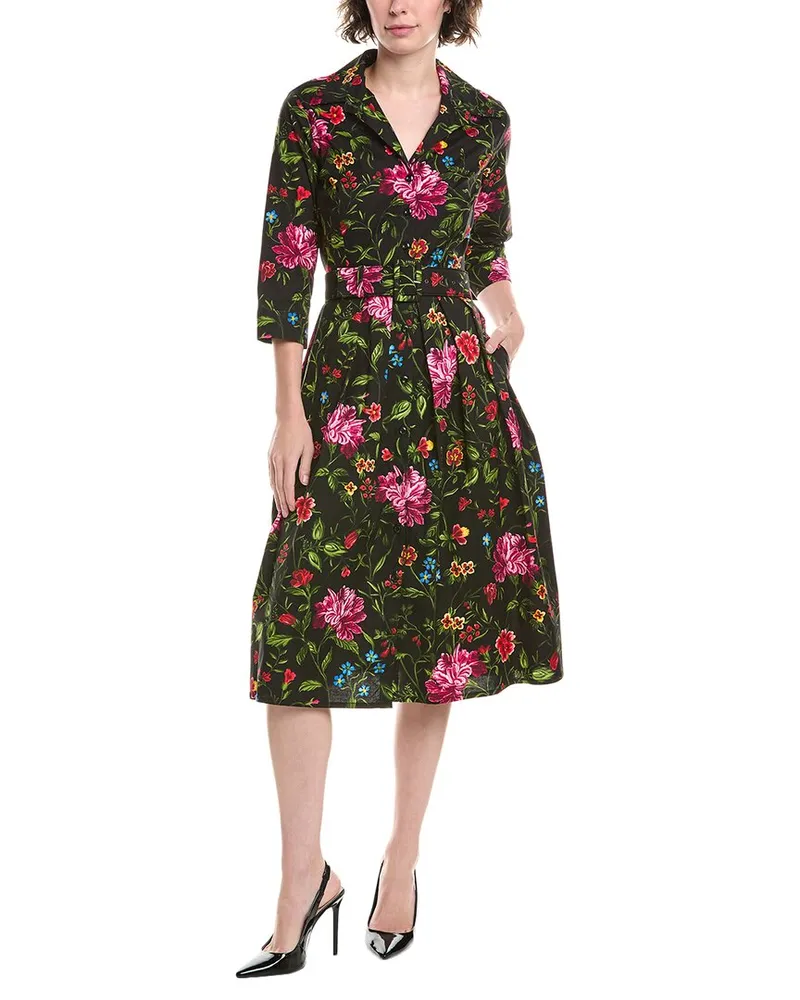 Samantha Sung Audrey 2 Shirtdress Black