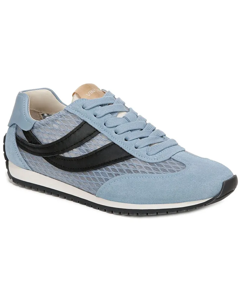 Vince Oasis Mesh Leather Lace-Up Runner Nocolor