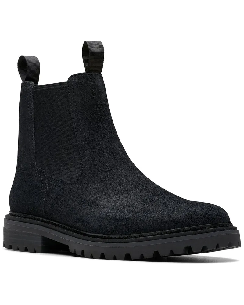 Clarks Clarkridge Top Suede Boot Black