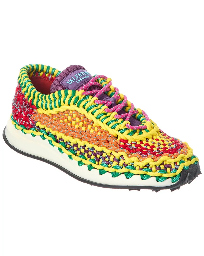 Valentino Garavani Rope Sneaker Yellow