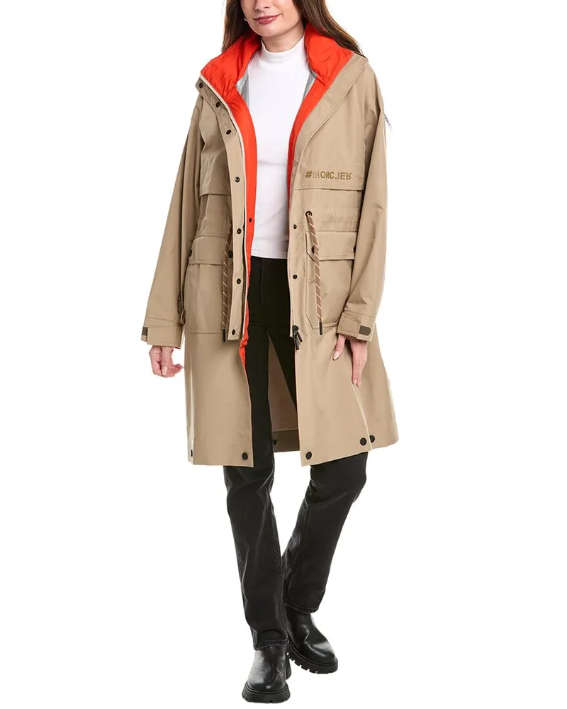 Moncler Seigne Coat Beige