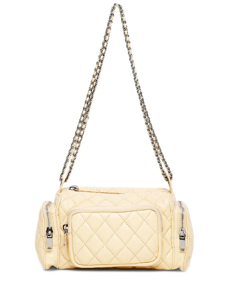 Walter Baker Camden Leather Camera Bag White