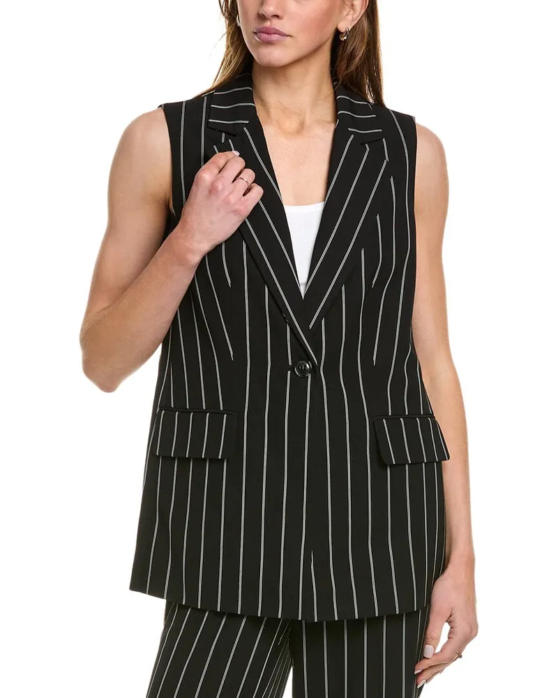 Anne Klein Vest Black