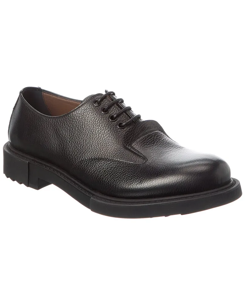 Ferragamo Leather Oxford Black