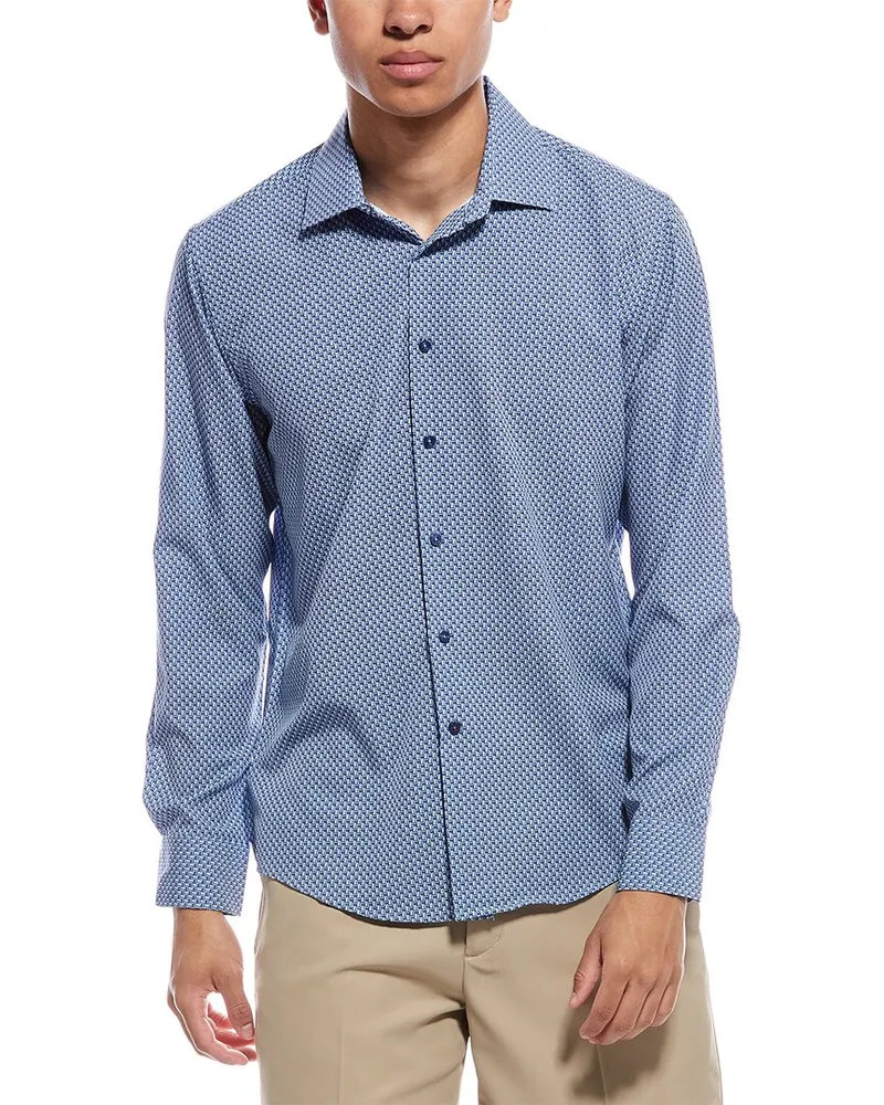 Nautica Slim Fit Performance Super Shirt Blue