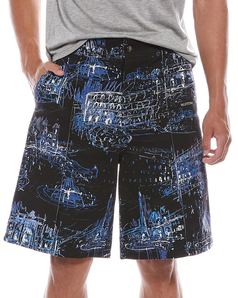 Valentino Garavani Bermuda Short Blue