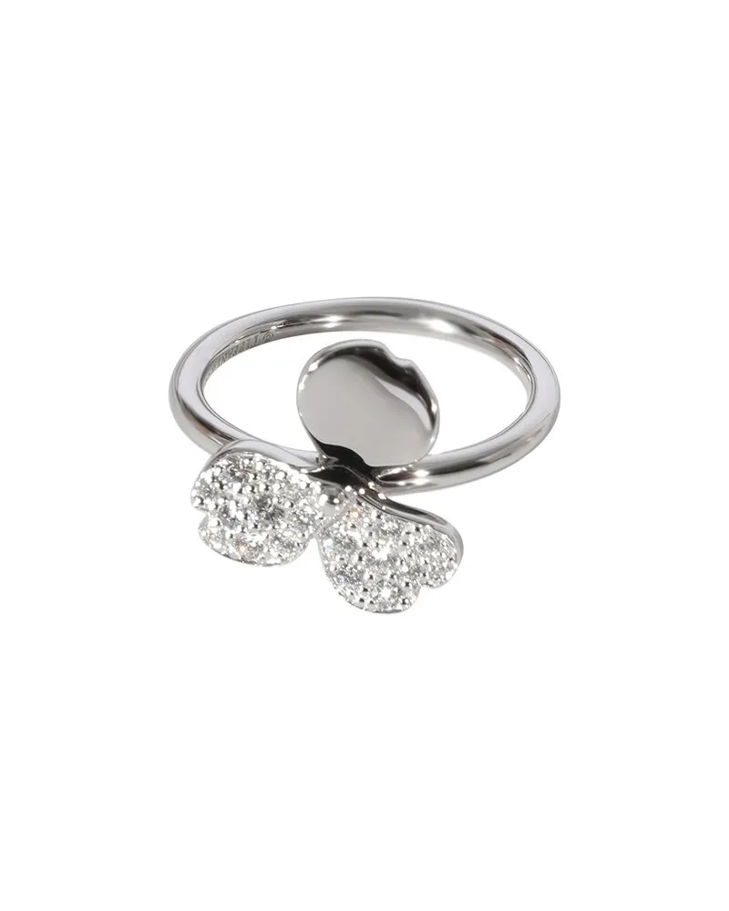 Tiffany & Co. Paper Flowers Platinum 0.32 ct. tw. Diamond Ring (Authentic Pre-Loved Nocolor