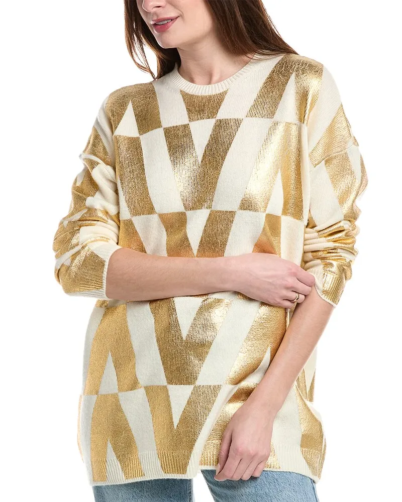 Valentino Garavani Wool Sweater White