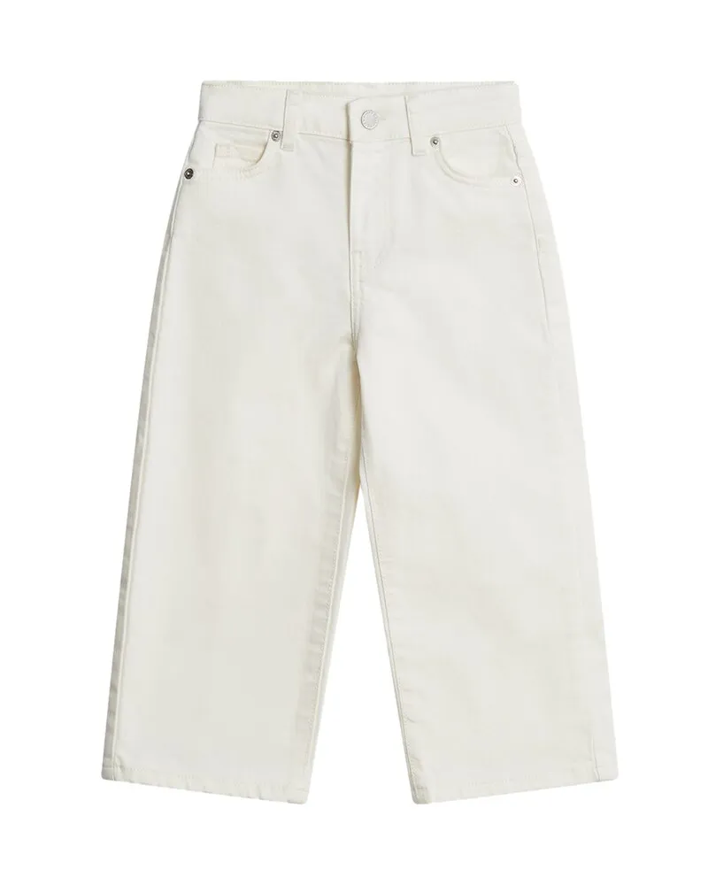 Reiss Adele Jr Cropped Wide Leg Trouser Nocolor