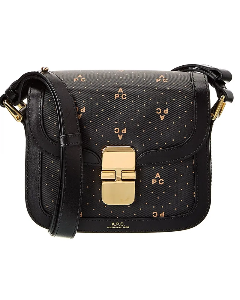 A.P.C. Grace Mini Leather Shoulder Bag Nocolor