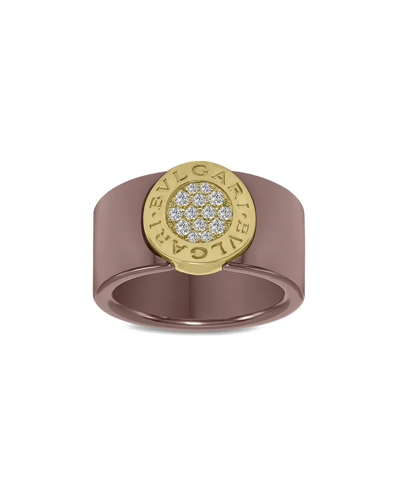 Bulgari 18K 0.08 ct. tw. Diamond Ring Nocolor