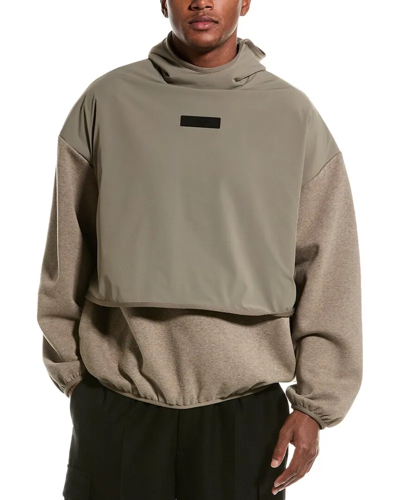 Fear of God Popover Hoodie Grey