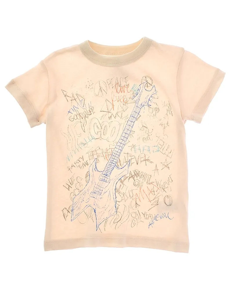 Chaser Doodle Rock'n'Roll T-Shirt White