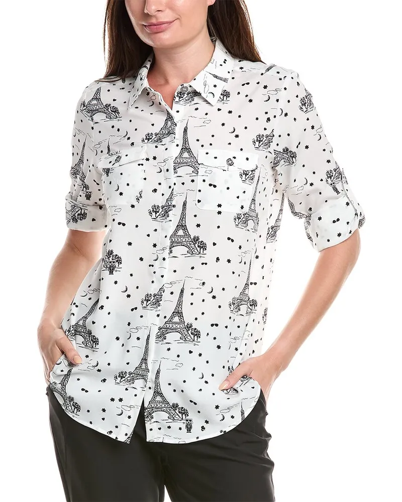 Karl Lagerfeld Whimsical Blouse White