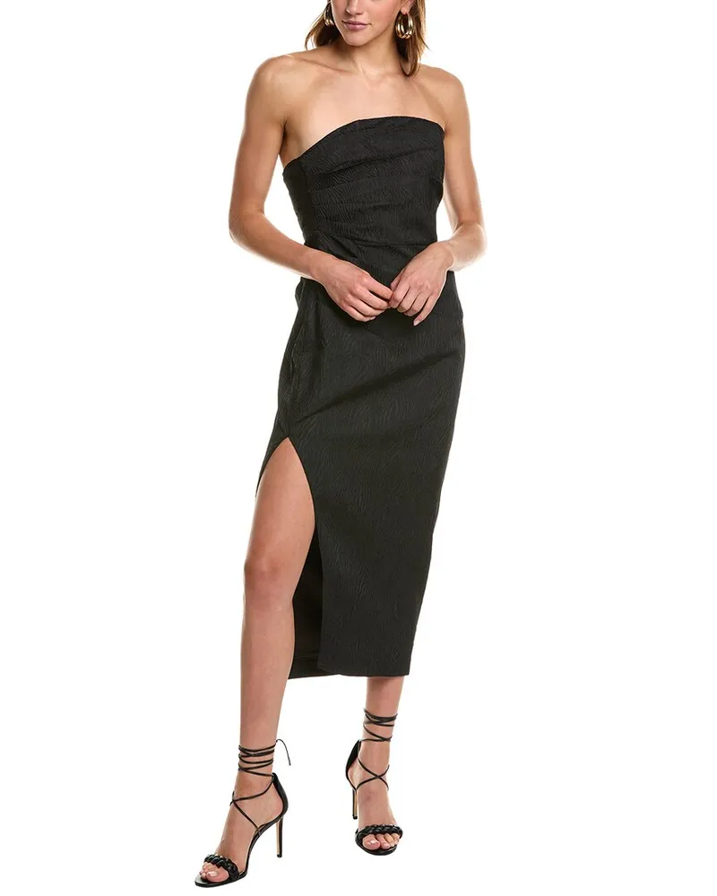 ASTR the Label Muriel Midi Dress Black