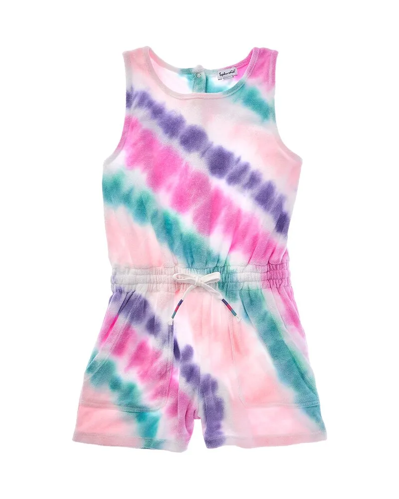 Splendid Daydream Tie Romper Pink