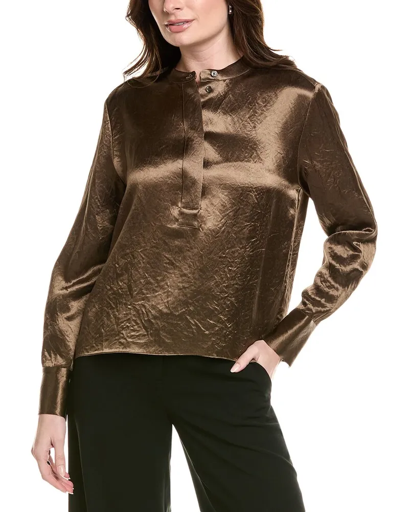 HUGO BOSS Beshiny Blouse Green